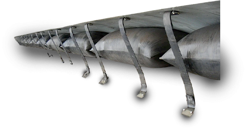 Shield type rubber dam