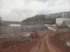 Shield rubber dam: length 60 meters, height 4.5 meters, double air bags, two spans in total