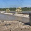 Water-filled rubber dam: length 50 meters, height 3 meters, 3-span rubber dam, total length of river rubber dam 150 meters
